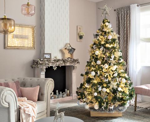 Árboles de Navidad decorados 2021