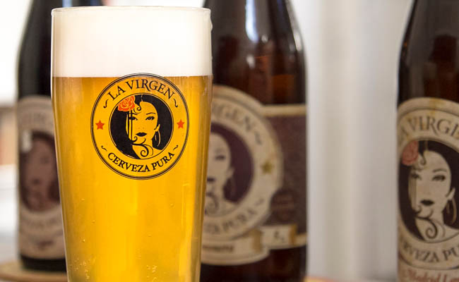 La Virgen cerveza