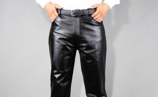 Pantalones de cuero