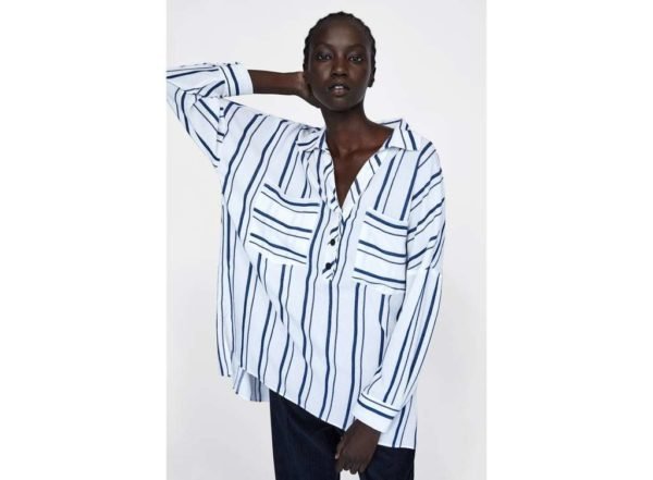 zara-premama-blusa-rayas-bolsillos