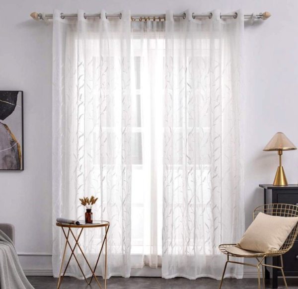 Cortinas Miulee 2 unidades