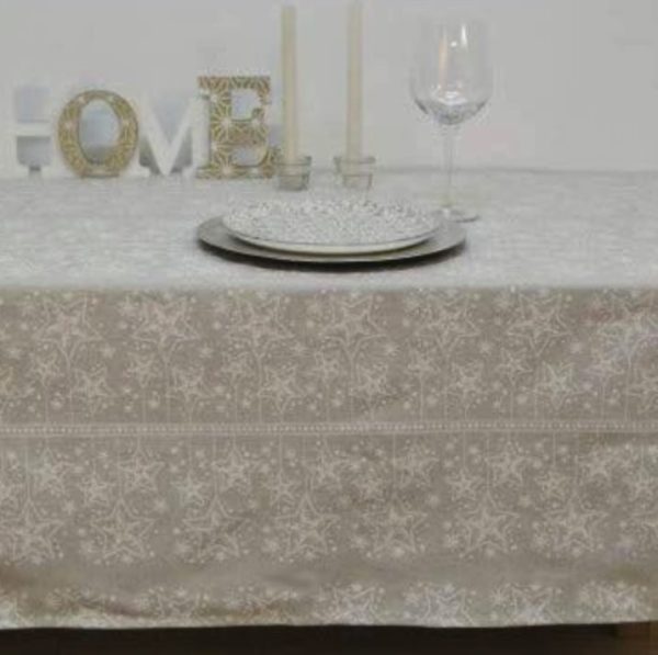 Mantel navideño moderno de 10XDIEZ