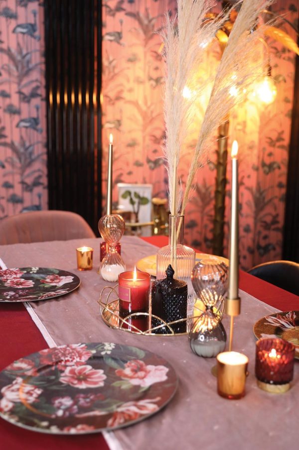 Catálogo Primark Home Navidad mesa velas