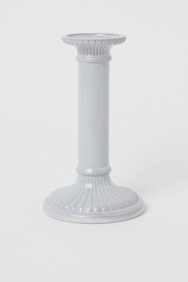 Catálogo H&M Home Navidad candelabro ceramica