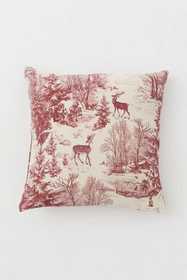 Catálogo H&M Home Navidad cojín renos