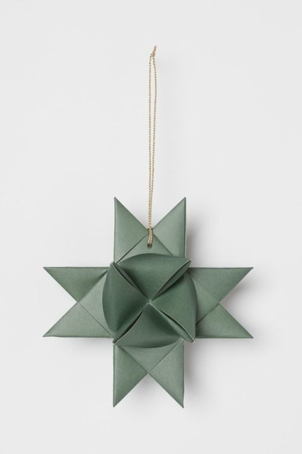 Catalogo navidad hym home estrellas papel verde