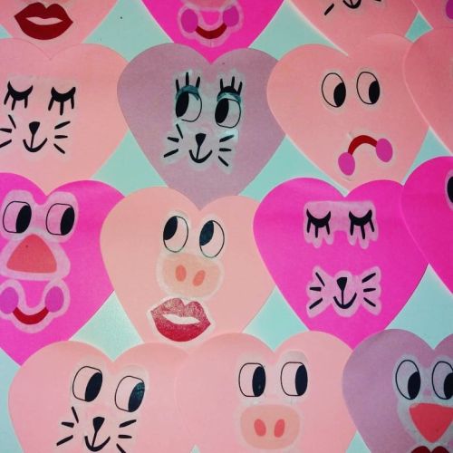 Corazones expresivos