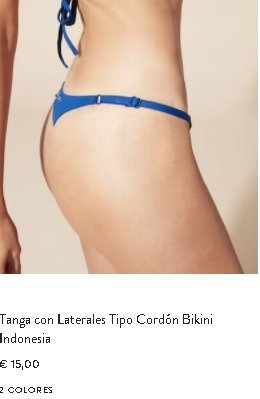 Micro Bikinis azul Indonesia Calzedonia
