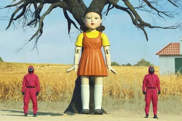 Disfraces de el juego del calamar para halloween diy muñeca